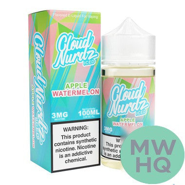 Cloud Nurdz ICED Tobacco-Free 100ML E-Liquid