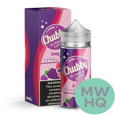 Chubby Bubble Vapes Nicotine E-Liquid 100ML