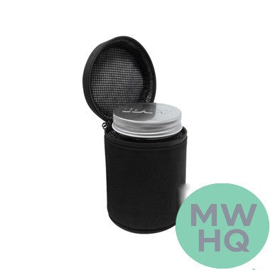RAW Smell Proof Cozy & Jar With Zipper Bag & Lock