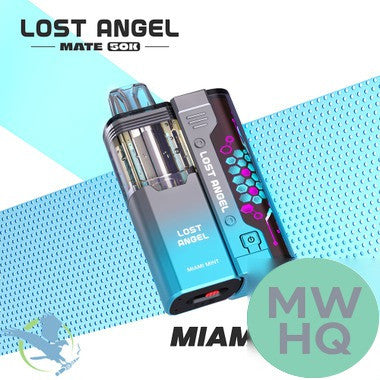 Lost Angel Mate 50K Puffs 20ML 3D Curved Screen Disposable Device & Power Bank Kit