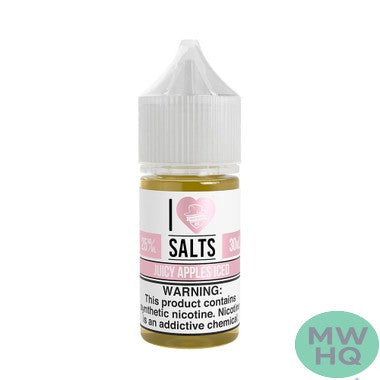 I Love Salts Synthetic Nicotine Salt E-Liquid By Mad Hatter 30ML