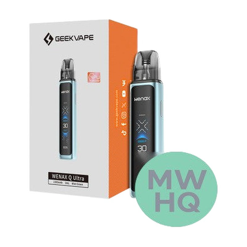 GeekVape Wenax Q Ultra 1300mAh Pod System Starter Kit With 2 x 3ML Refillable Q Cartridge