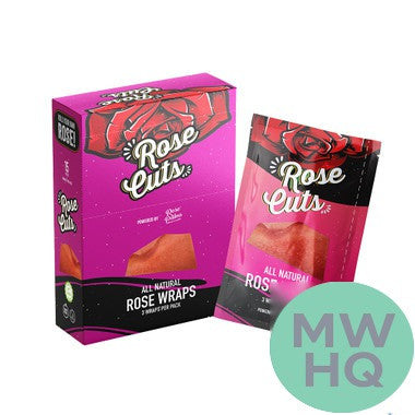 Rose Cuts Flavored Organic Wraps - Pack of 3