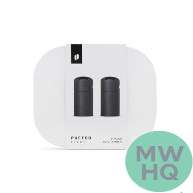Puffco Pivot 3D Chamber - Pack of 2 – Onyx