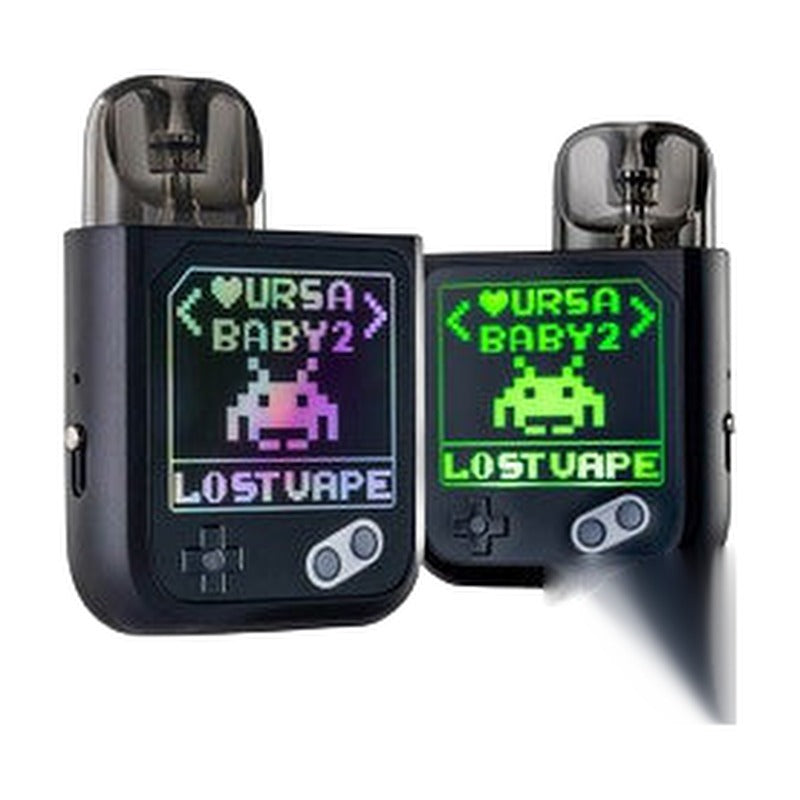 Lost Vape Quest Ursa Baby 2 900mAh Pod System Starter Kit With 2 x Refillable 2.5ML Ursa Cartridge Pod