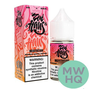 Zen Haus Synthetic Salt Nicotine E-Liquid 30ML