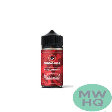 Propaganda Premium Synthetic Nicotine E-Liquid 100ML