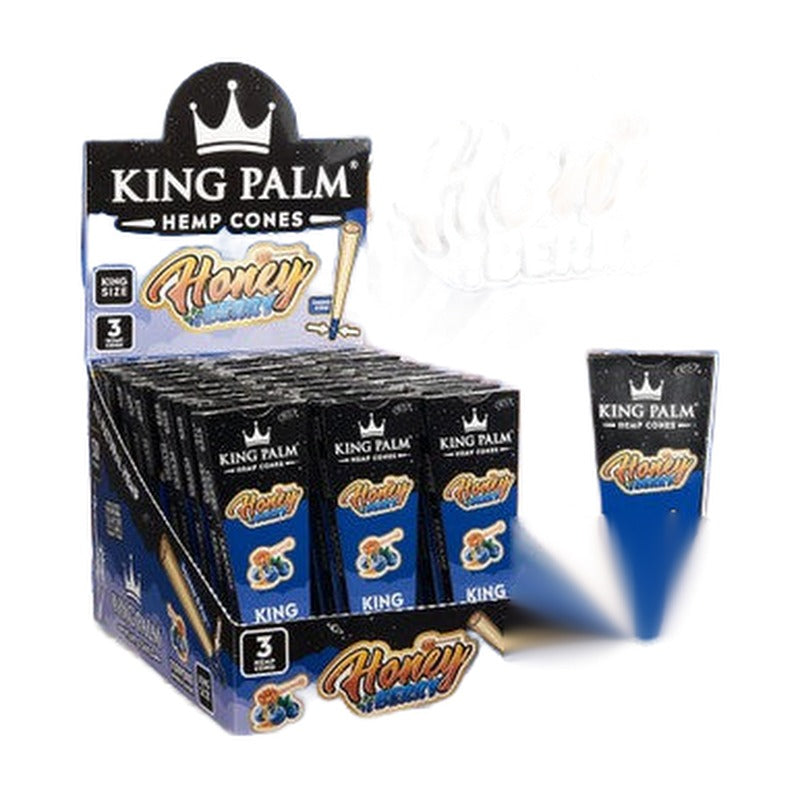 King Palm Hemp Cones - Pack of 3 Cones