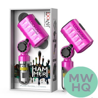 Lookah Hammer 950mAh Portable Enail Banger Dab Rig Vaporizer With LED Screen