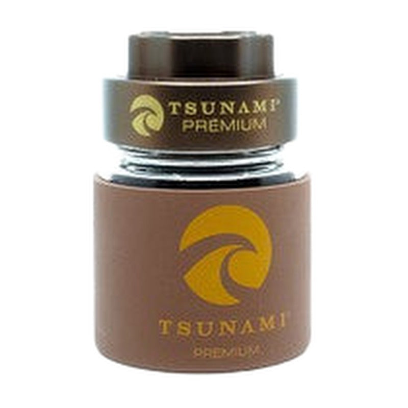 Tsunami Premium Metal Grinder Air Tight Glass Jar With Locking Lid