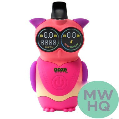 Ooze Hoot Character 650mAh Dual 510 Cartridge Device Battery With Digital Screen