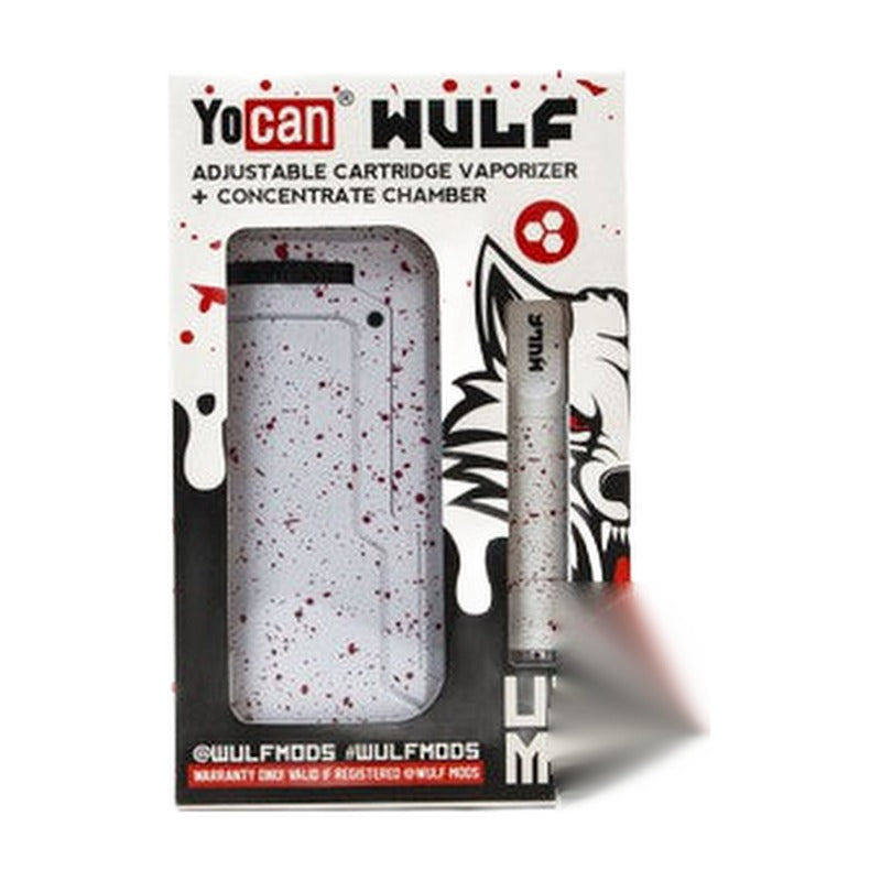 Wulf Mods x Yocan Uni Max 650mAh Adjustable Cartridge Vaporizer + Concentrate Chamber Starter Kit