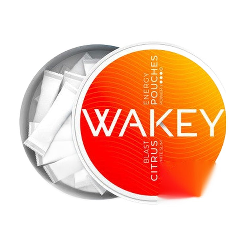 Wakey Energy Caffeine Pouches - 20 Pouches Per Can