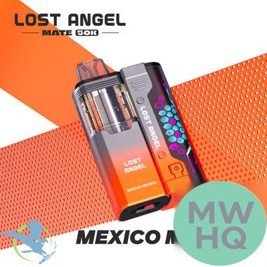 Lost Angel Mate 50K Puffs 20ML 3D Curved Screen Disposable Device & Power Bank Kit