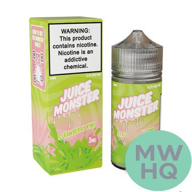 Juice Monster Synthetic Nicotine E-Liquid By Monster Vape Labs 100ML – Blueberry Lemon