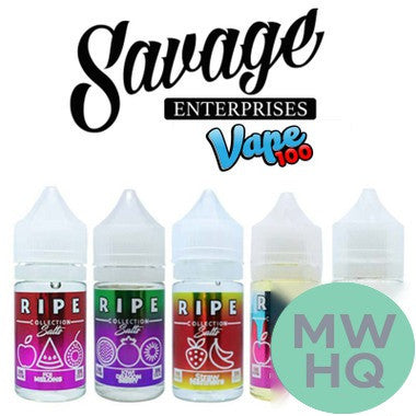Ripe Collection Salts Nicotine Salt E-Liquid By Savage 30ML