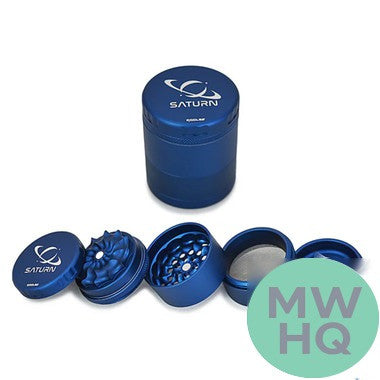 Riddles Saturn Aluminum 3D Printed Grinder - 50 mm - 5 Parts