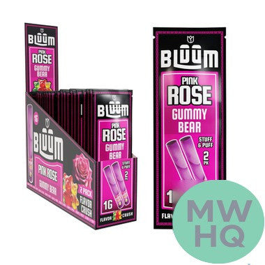Bluum Stuff & Puff Wild Flower Rolls 1G - Pack of 2