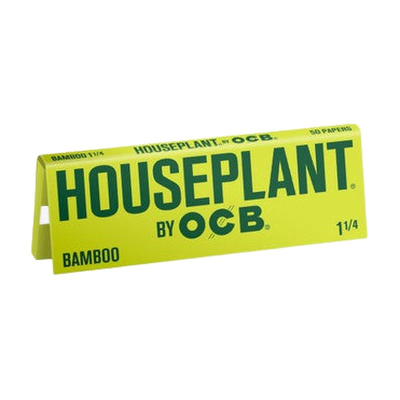 Houseplant By OCB Bamboo Rolling Papers 1 1/4 Size