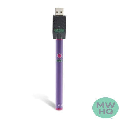 Ooze Twist Slim Pen 2.0 Flex Temp 320mAh Battery With USB Charger & Dual Charging Ports