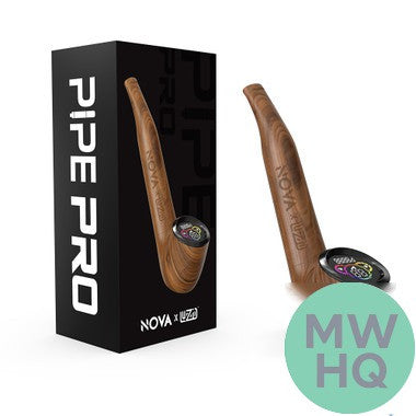 Nova x Luzid Pipe Pro 650mAh VV 510 Cartridge Mod Battery With Digital Screen