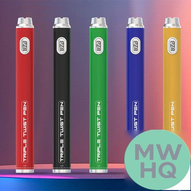 Luzid Triple Twist Pen 900mAh VV 510 Cartridge Device Mod Battery
