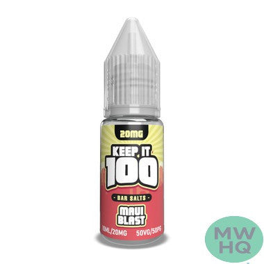 Keep It 100 Bar Salts Nicotine Salt E-Liquid 10ML – Bacco
