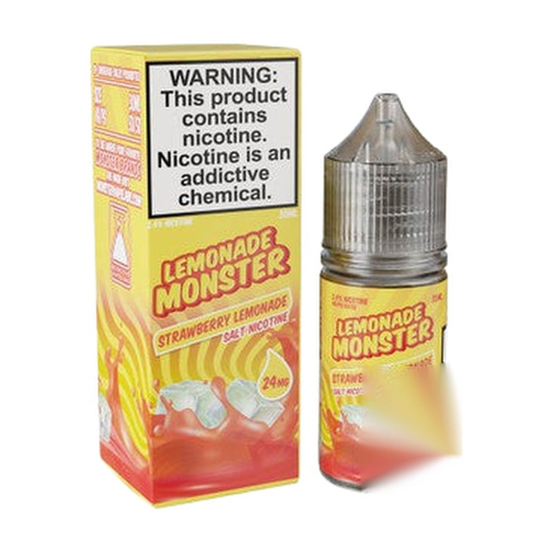 Lemonade Monster Synthetic Nicotine Salt E-Liquid 30ML By Jam Monster
