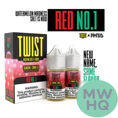 TWST Salt Nicotine Salt By Twist E-Liquids 60ML (30ML x 2)
