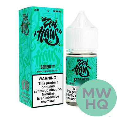 Zen Haus Synthetic Salt Nicotine E-Liquid 30ML