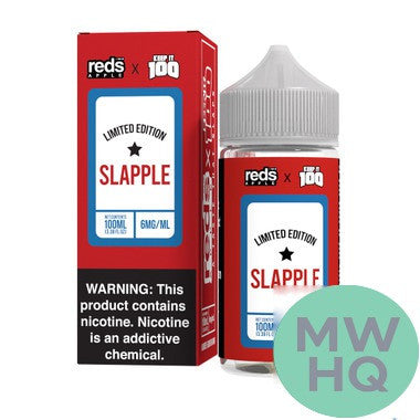 Reds Apple x Keep It 100 Limited Edition Nicotine E-Liquid By 7 Daze 100ML