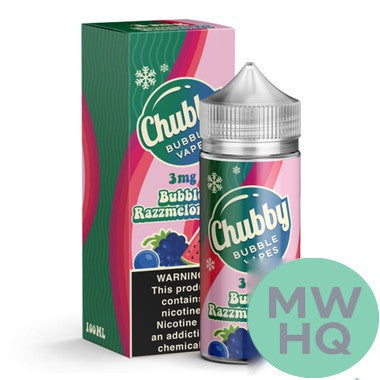 Chubby Bubble Vapes Nicotine E-Liquid 100ML