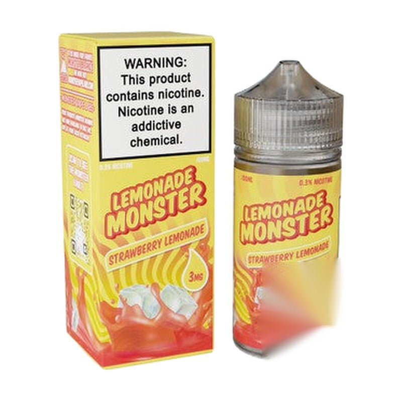 Lemonade Monster Synthetic Nicotine E-Liquid 100ML By Jam Monster