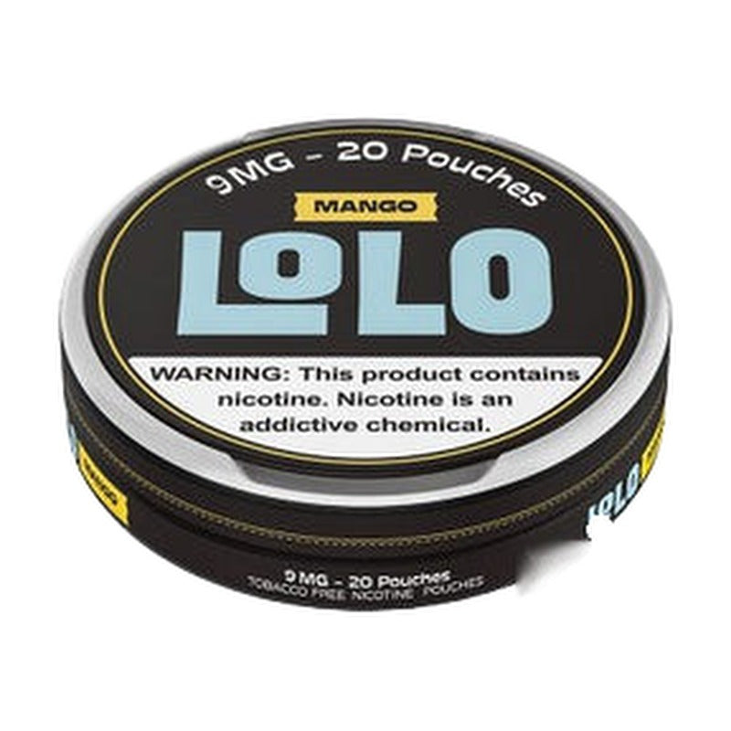 LoLo Tobacco Free Nicotine Pouches - 20 Pouches Per Can