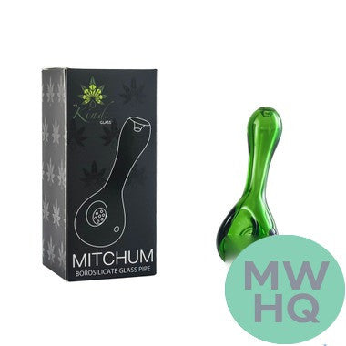 The Kind Glass Mitchum Borosilicate Hand Pipe - 4 Inches - 60 Grams