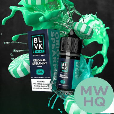 BLVK MINT Nicotine Salt E-Liquid 30ML – Apple Spearmint