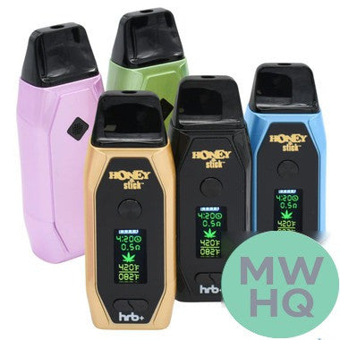 HoneyStick HRB+ 1500mAh Premium Dry Herb Vaporizer With LED Screen