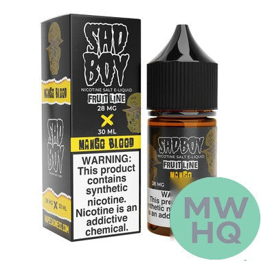 SadBoy Synthetic Nicotine Salt E-Liquid 30ML