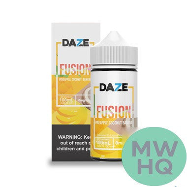 7 Daze Fusion Synthetic Nicotine E-Liquid 100ML