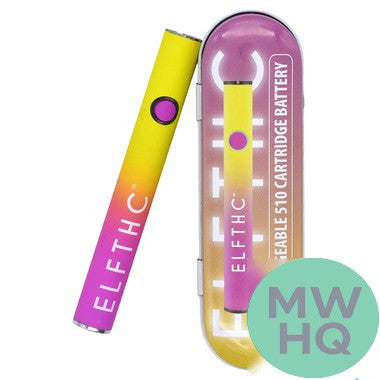 ELF Hardware 230mAh 510 VV Preheat Cartridge Device Battery