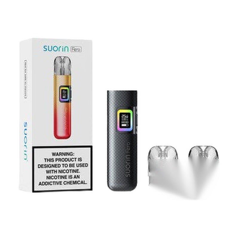 Suorin Fero 1000mAh Pod System Starter Kit With 2 x Refillable 3ML Cartridge Pod