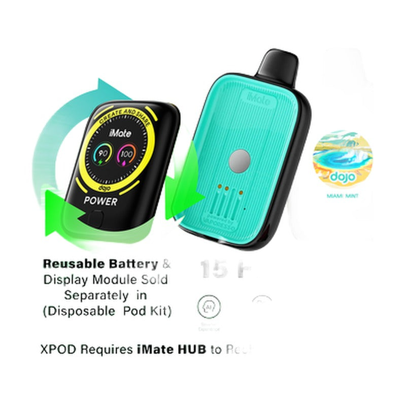DOJO iMate X Pod Powered By Vaporesso 20K Puffs 15ML Disposable Pod Vape