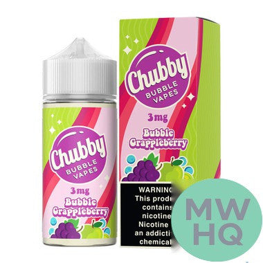 Chubby Bubble Vapes Nicotine E-Liquid 100ML