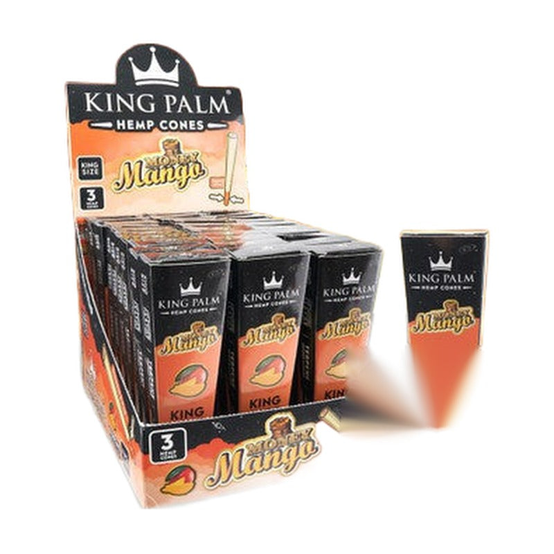 King Palm Hemp Cones - Pack of 3 Cones
