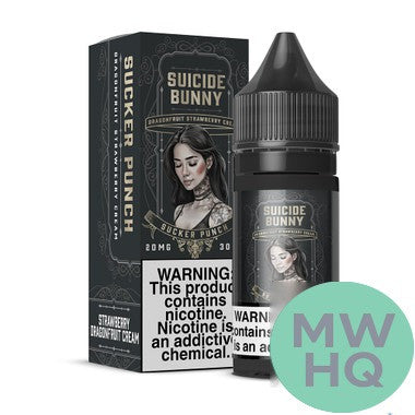 Suicide Bunny Regular Nicotine E-Liquid 120ML – Derailed