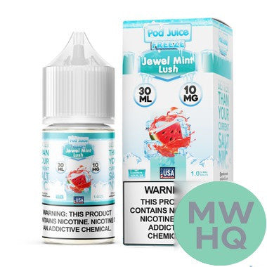 POD Juice Nicotine Salt E-Liquid 10MG 30ML – Banana Freeze