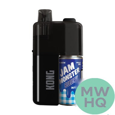Kong by Zilla x Monster Vape Labs 50K Puffs Refillable Disposable Vape Device With 30ML E-Liquid Bottle