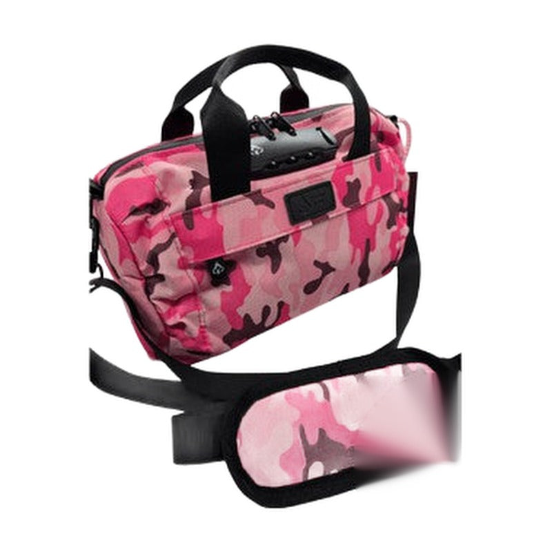 FireBar Labs Smell Proof Mini Duffle Bag With Programmable Combo Lock