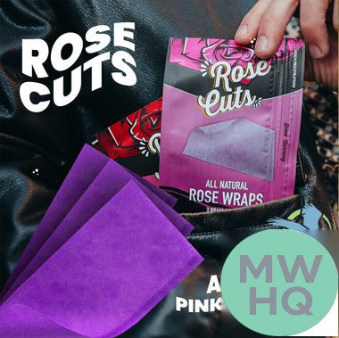 Rose Cuts Flavored Organic Wraps - Pack of 3