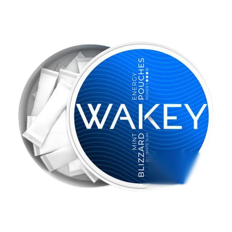 Wakey Energy Caffeine Pouches - 20 Pouches Per Can